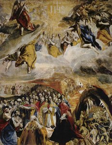 Alegoría de la victoria en Lepanto de El Greco